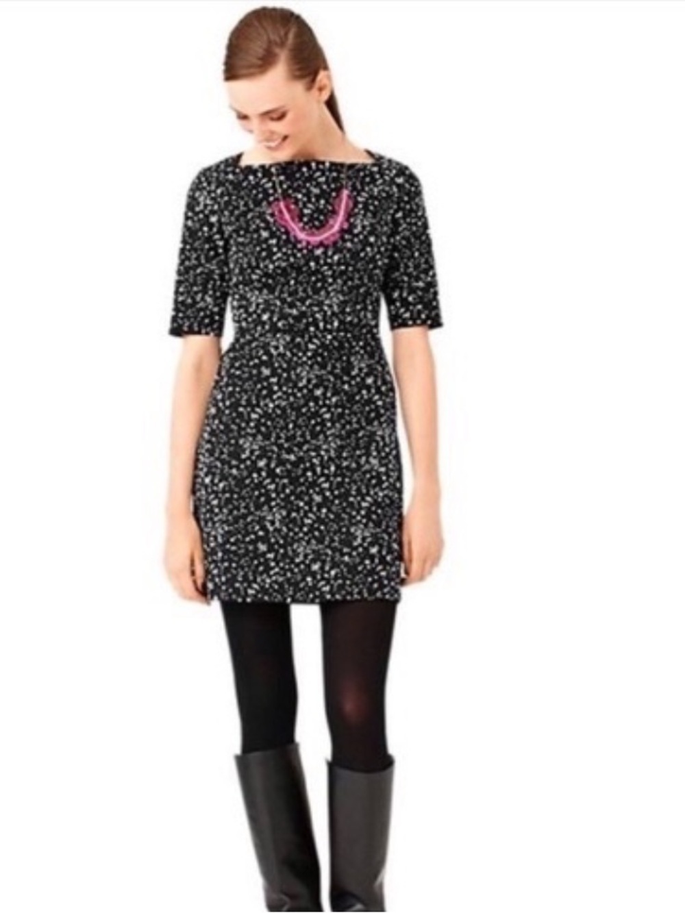 Kate Spade | Women’s Galaxy Print Slash Pocket Shift Dress Size 0 NWT